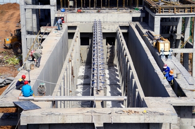 西寧市第六污水處理廠工程進(jìn)入進(jìn)水調(diào)試階段